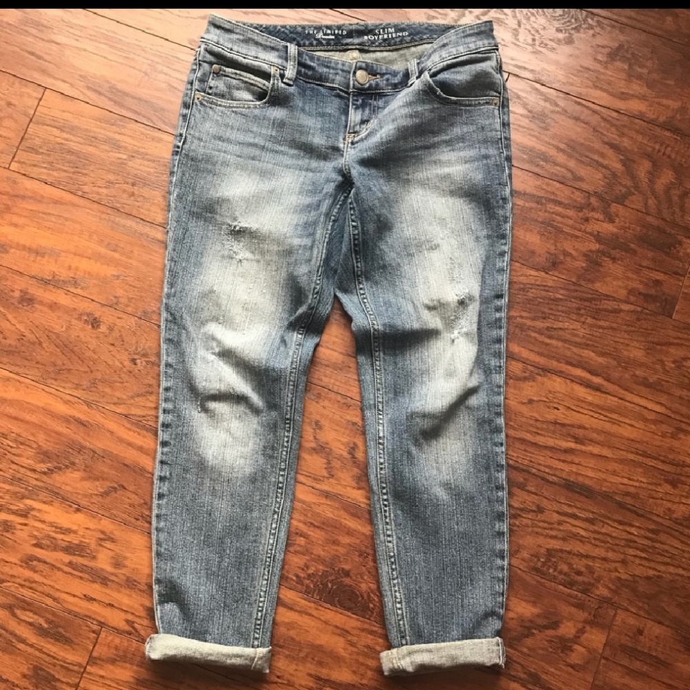 The Limited Slim Boyfriend Jean